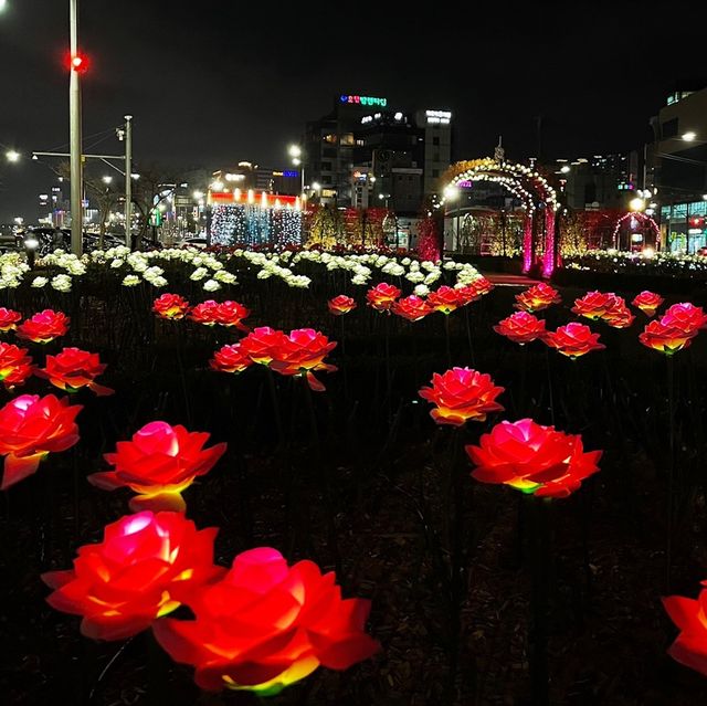 포항 영일대 해수욕장의 야경 맛집🎆