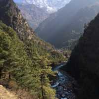 Phakding to Namche Bazaar trek