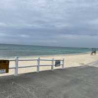 【沖縄・伊江島】ブランコが映えるキレイなビーチ