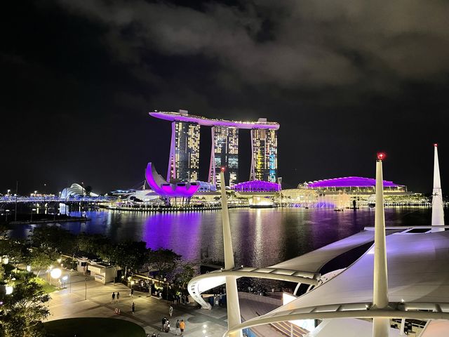 City views from Esplanade rooftop