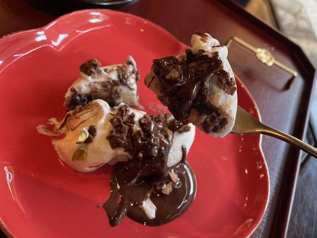 あんことチョコのコラボ