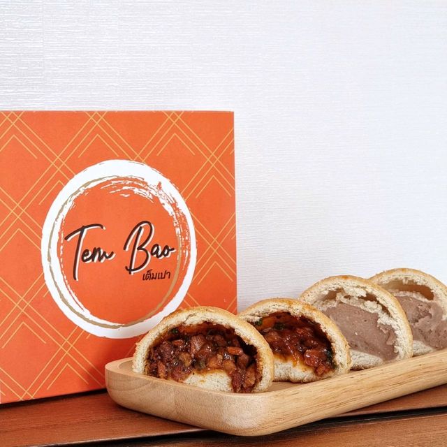 สั่งซาลาเปาฮ่องกงมากินที่บ้าน @ Tem Bao - เต็มเปา 