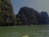 Canoeing at Talu Island