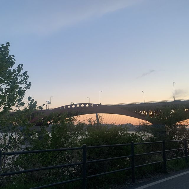 노을맛집 망원한강공원🌅