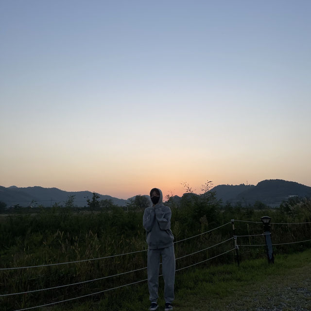 [경남/창원] 피크닉은 물론 캠핑도 가능한 노을 맛집 공원❣️