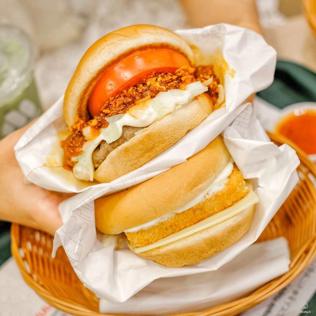 เบอร์เกอร์หมาล่า รสใหม่! อิ่มอร่อยได้แล้ว วันนี้