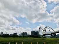 白天晚上都漂亮🌤️🌙 Crescent Bridge 新月橋