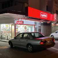 Visit mynews for quick bite,toys,local stuffs