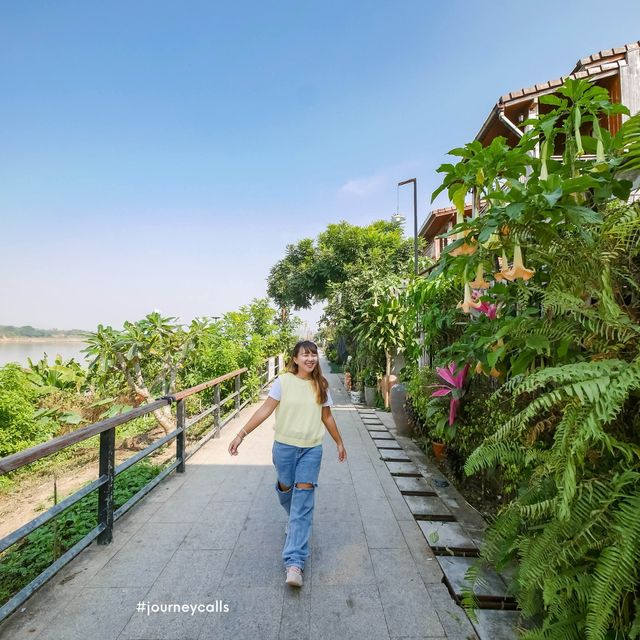 เฮือนฝ้ายคำ ร้านอาหารที่เชียงคาน