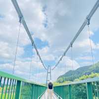 栃木県 圧巻のもみじ谷大吊橋