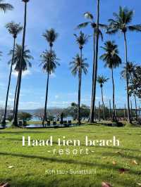 haad tien beach resort รีสอร์ท5ดาวบนเกาะเต่า 