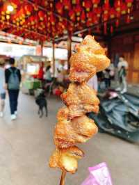 深坑老街散步去｜必吃老店王水成鴨血與臭豆腐、雞屁股