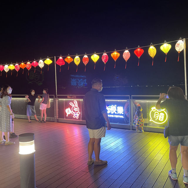 卑路乍灣海濱長廊#堅農中秋夜市