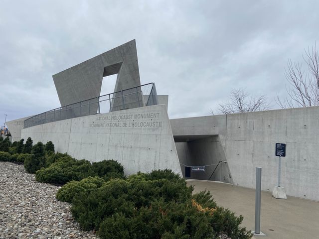 The National Holocaust Monument in Ottawa