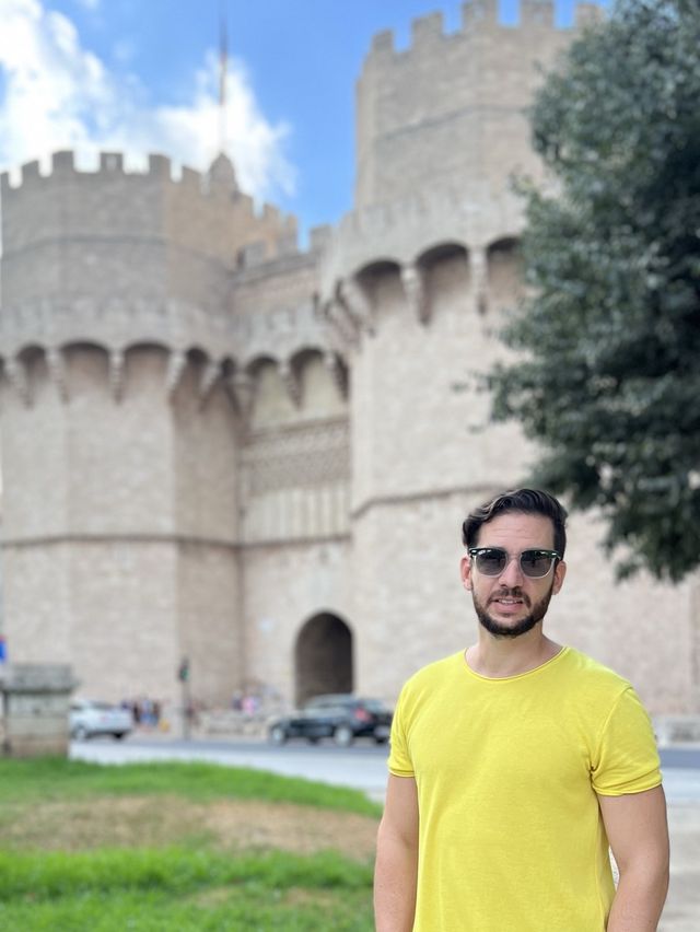 The gates to Valencia’s old city 