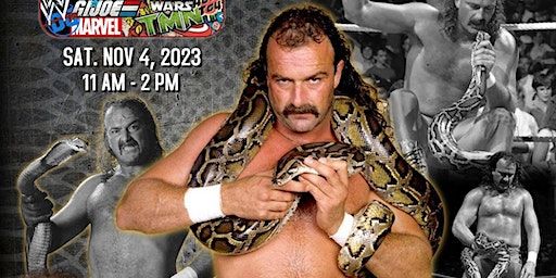 Meet WWE Legend Jake the Snake Roberts (Cleveland) | Bradley Square Mall/IE TOYS