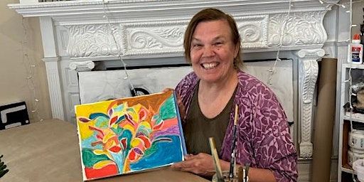 Learn to Paint an Abstract Canvas | Art For A Change Studio