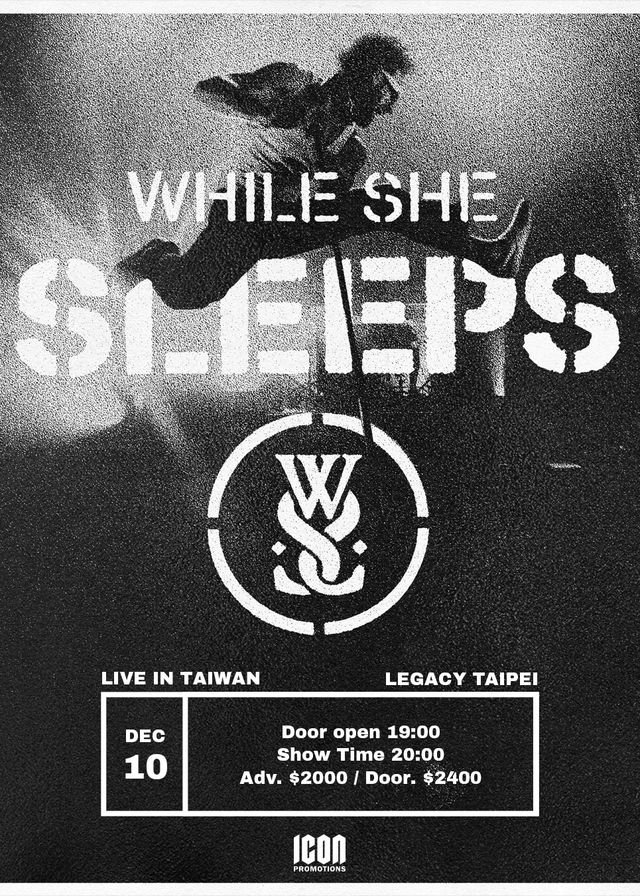 While She Sleeps台北演唱會2023｜Legacy Taipei | Legacy Taipei 音樂展演空間