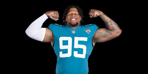 Jacksonville Jaguar Player Appearance: Roy Robertson-Harris | Florida Blue Jacksonville (Town Center) Center