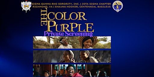 RHOyal Goes Purple ; Color Purple Theater Buyout | Regal Commonwealth 20