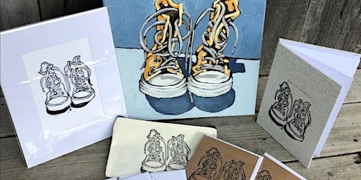 Painting and Printmaking for Teens Class at the Hive Art Studio in Bath | The Hive Art Studio