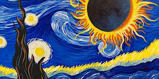 Starry Night Eclipse Paint Party | 715 S University Ave