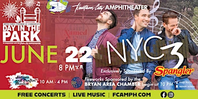 NYC3 (Day in the Park) Premier Seating | Fountain City Amphitheater