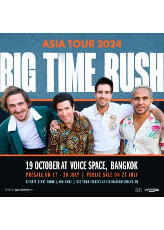 曼谷 | Big Time Rush 曼谷演唱會2024 | Voice Space