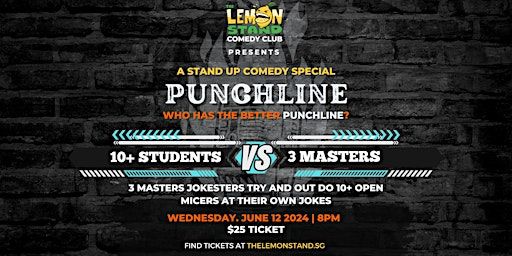 Punchline!! | Wednesday, June 12th at The Lemon Stand Comedy Club | The Lemon Stand