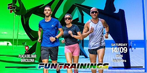 FUN TRAININGS in BARCELONA | Plaza del Mar