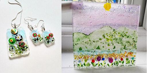 Fused Glass Relief Plaques or Pendants Class (deposit) | Leyland Studio