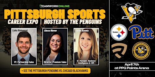 Pittsburgh Sports Networking Event & Career Expo hosted by the Penguins | PPG Paints Arena
