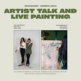 Artist Talk & Live Painting | The 3rd Space 3789 Park Blvd