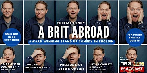English Comedy Lyon - Thomas Henry: A Brit Abroad | Le Speaker