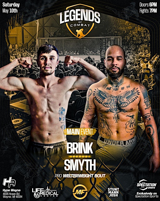 Legends Of Combat 2 | HYPE Recreation Center of Western Wayne