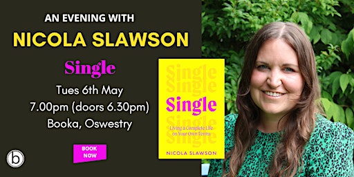 An Evening with Nicola Slawson - Single | Booka