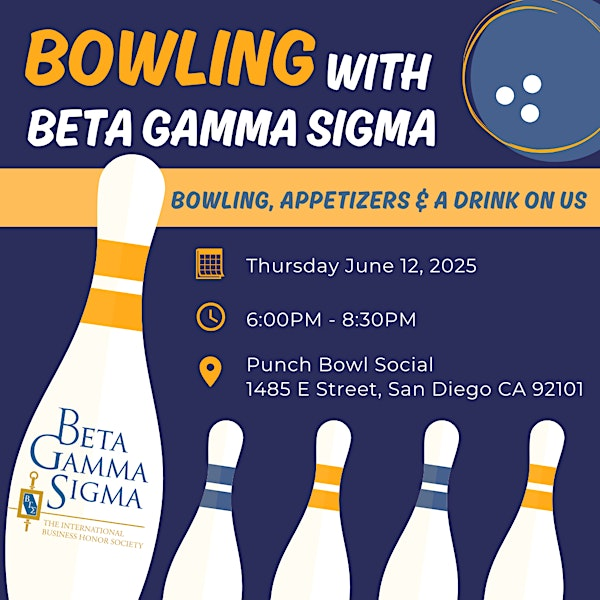 Bowling with Beta Gamma Sigma | Punch Bowl Social