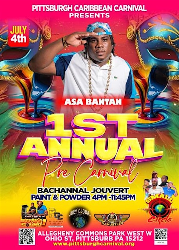 The 1ST Annual Paint & Powder Jouvert | Allegheny Commons Park West