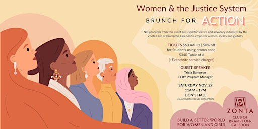 Women & the Justice System - Brunch for Action | 45 Avondale Blvd