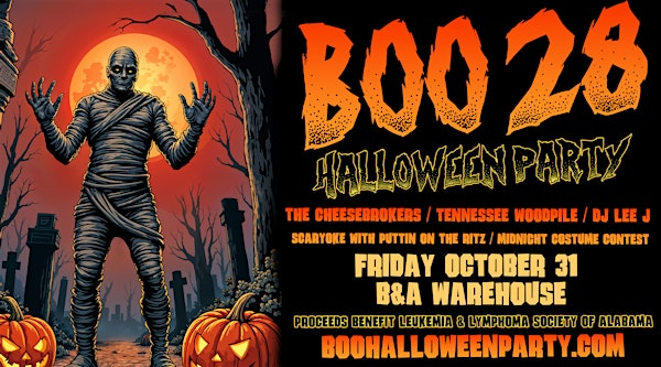 Boo Halloween Party | B&A Warehouse