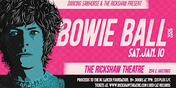 Bowie Ball 2026 | Rickshaw Theatre