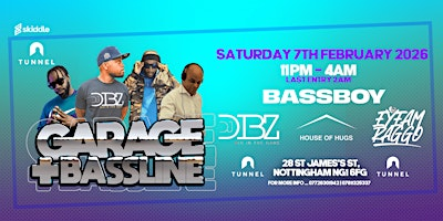 4Play Presents: Garage & Basslines | Tunnel Club