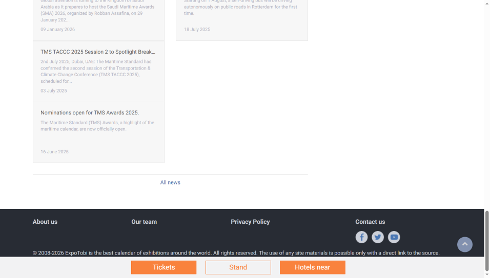 CMA Shipping Expo &amp; Conference 2026 | Hilton Stamford Hotel &amp; Executive Meeting Center