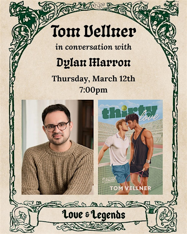 THIRTY LOVE with Tom Vellner | Love & Legends Books