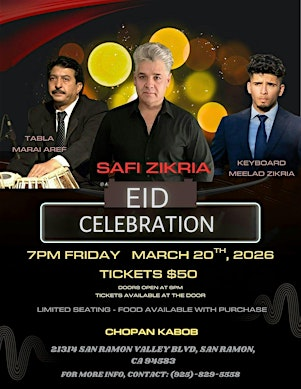Safi Zikria Live in Concert | Eid Celebration | Chopan kabob