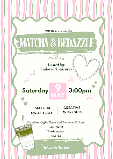 Match & Bedazzle | Grandbies Coffee House and Boutique