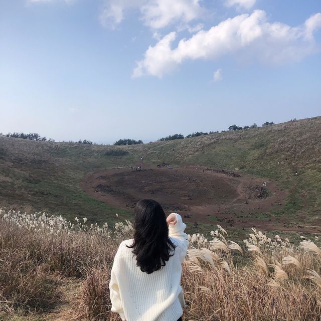 제주 서쪽 억새 명소, 금오름 