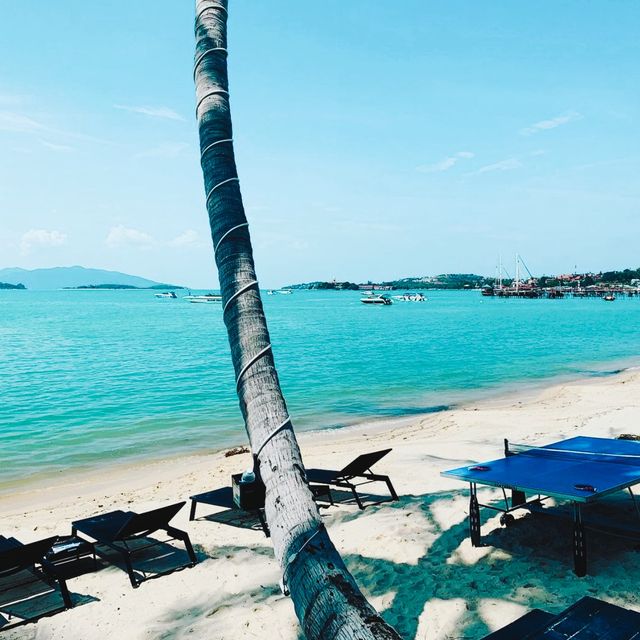 โรงแรมสุดโรแมนติก ติดหาดทะเลสมุย