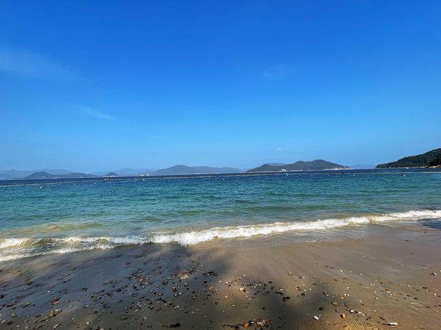 看看藍藍的海～