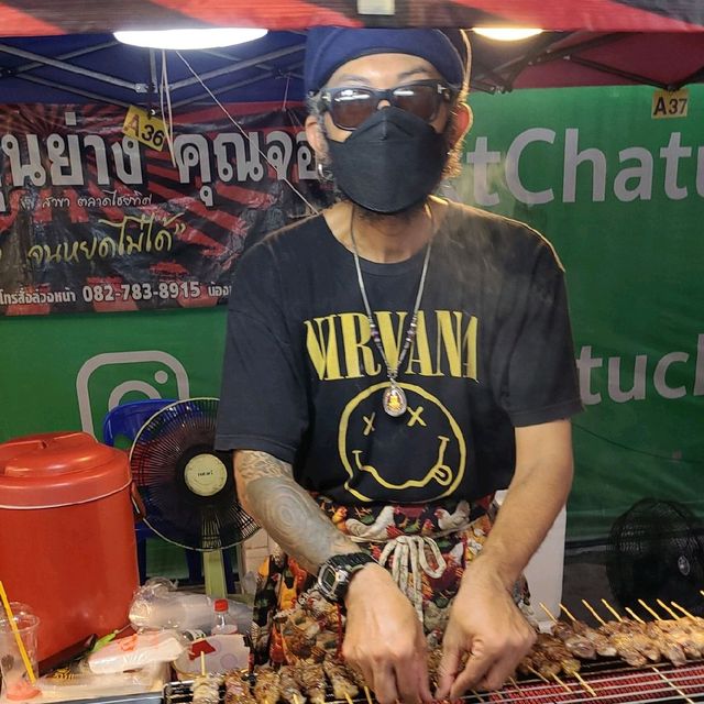 Energetic and intresting night market 